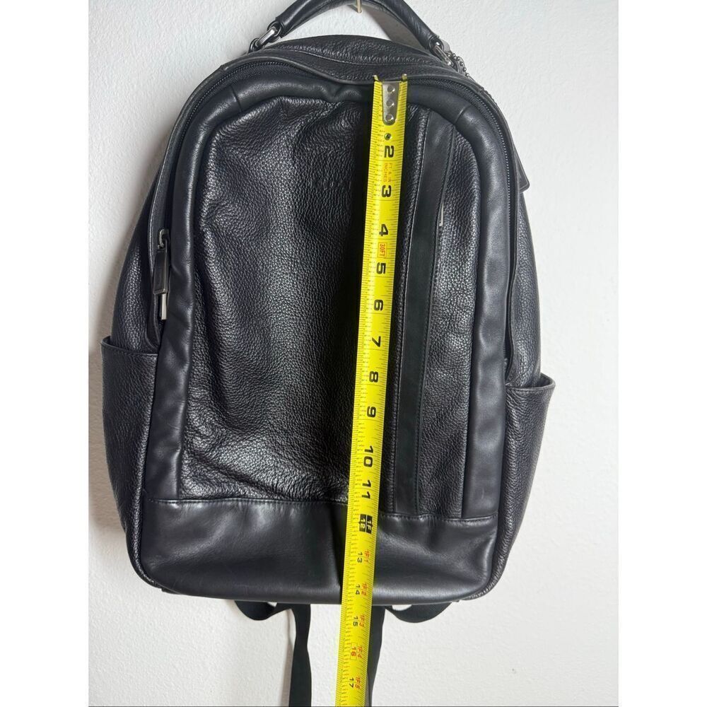 Genuine Leather Coach Backpack Black B1461-FT1060 - Picture 2 of 14
